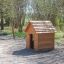 garden hut made of wood