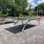 Outdoor Table Tennis tables in a park.