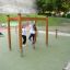 Playground items: rope ladders, wooden ladders and climbing nets can become a part of a unique playg