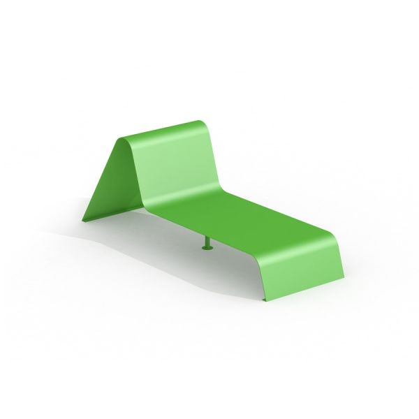 Green Lounge Sofa with modern design.