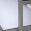 Kyoto Sofa HPL close-up of the gray metal frame and armrest