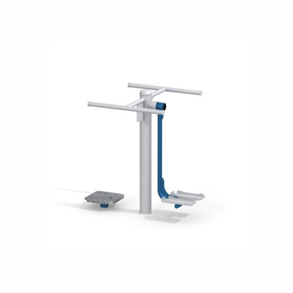 Outdoor fitness equipment, Twister + Ski Trainer.