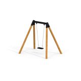 Flat Seat Wooden Swing