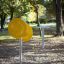 Outdoor fitness equipment Tai-Chi Big Wheels in a park setting